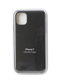 Аксессуар Чехол для APPLE iPhone 11 Silicone Case Black MWVU2ZM/A