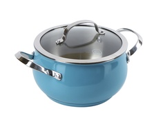Кастрюля Rondell 18cm 2.8L Turquoise RDS-717