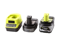 Комплект Ryobi ONE+ 1x4.0Ah + 1x2.0Ah Lithium + зарядное устройство RC18120-242 5133003365