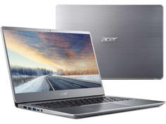 Ноутбук Acer Swift 3 SF314-56-337C Silver NX.H4CER.005 (Intel Core i3-8145U 2.1 GHz/8192Mb/128Gb SSD/No ODD/Intel HD Graphics/Wi-Fi/Bluetooth/Cam/14.0/1920x1080/Linux)