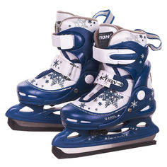 Коньки Action PW-211F-2 р.30-33 Blue-White Action!