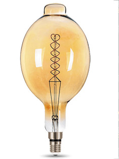 Лампочка Gauss Vintage Filament Flexible BT180 E27 8W 620Lm 2400K Golden 152802008