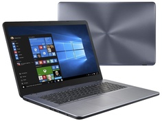 Ноутбук ASUS X705UA-GC880T 90NB0EV1-M11680 (Intel Pentium 4417U 2.3GHz/4096Mb/256Gb SSD/No ODD/Intel HD Graphics/Wi-Fi/17.3/1920x1080/Windows 10 64-bit)