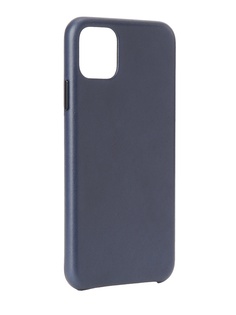 Аксессуар Чехол для APPLE iPhone 11 Pro Max Leather Case Midnight Blue MX0G2ZM/A