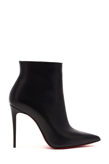 Черные кожаные ботильоны So Kate Bottie 100 Christian Louboutin
