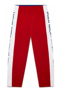 Красные брюки с логотипами Polo Sport Ralph Lauren
