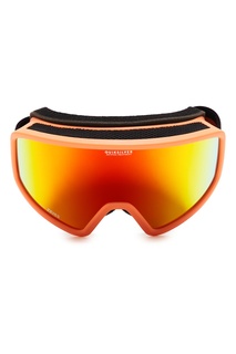 Сноубордическая маска в оправе кораллового цвета Browdy Quiksilver