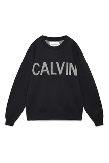 Свитшот с крупным логотипом Calvin Klein Jeans