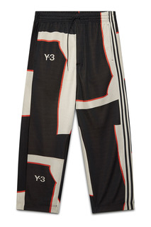 Черные брюки с принтами Y-3
