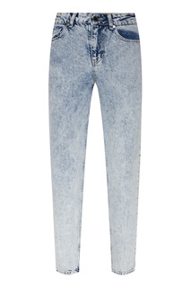 Джинсы из «вареного» денима Victoria Bonya Jeans