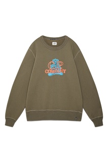 Свитшот цвета хаки C.P. Company