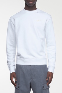 Белый свитшот с логотипами Off White