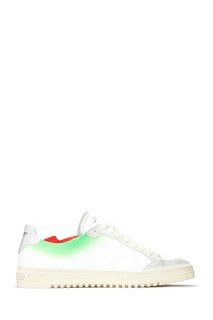 Белые кеды с отделкой Off White