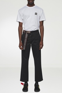 Черные брюки с ремнем Off White