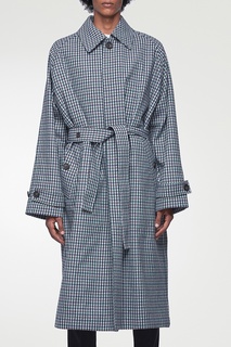 Тренч с узором «гусиная лапка» Acne Studios