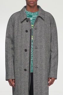 Серое пальто Maison Margiela