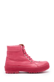 Розовые высокие ботинки Les Meuniers Jacquemus