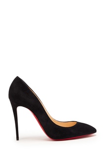 Черные велюровые туфли Eloise 100 Christian Louboutin