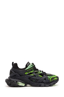 Зелено-черные кроссовки Track.2 Balenciaga