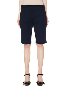 Синие шорты Rosemary из хлопка The Row