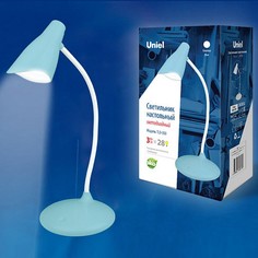 Настольная лампа офисная TLD-559 TLD-559 Blue/LED/280Lm/5000K/Dimmer Uniel
