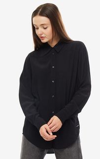 Блуза оверсайз из вискозы Calvin Klein Jeans
