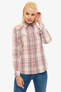 Рубашка в клетку с нагрудными карманами Wrangler