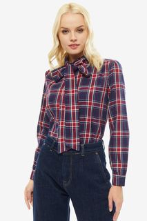 Хлопковая рубашка в клетку Pepe Jeans
