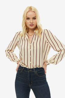 Бежевая рубашка в полоску с длинными рукавами Levis®
