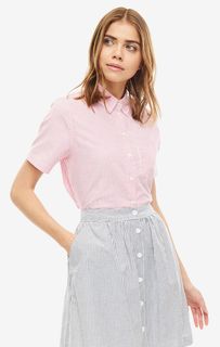 Укороченная рубашка с нагрудным карманом Calvin Klein Jeans