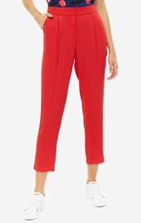 Зауженные брюки красного цвета Armani Exchange
