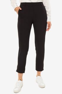 Укороченные брюки черного цвета Only