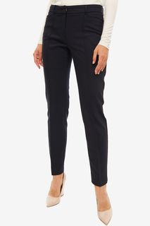 Зауженные брюки синего цвета с лампасами More & More