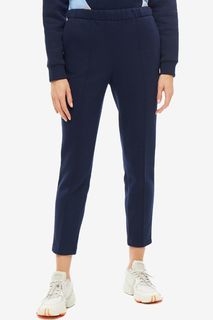 Синие зауженные брюки из хлопка Endorphine