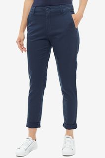 Синие хлопковые брюки Tommy Jeans