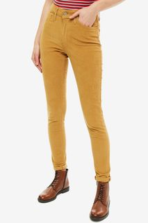 Коричневые зауженные брюки 721 High Rise Skinny Levis®