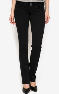 Хлопковые черные брюки Pepe Jeans