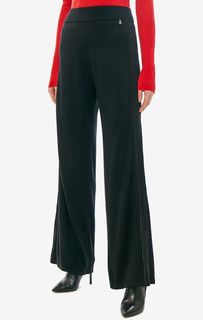 Однотонные брюки из вискозы Patrizia Pepe