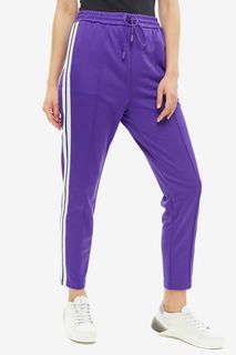 Фиолетовые брюки джоггеры с лампасами Miss Sixty