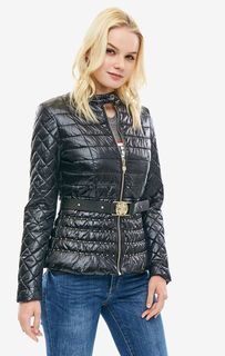 Демисезонная куртка с металлическим декором Guess
