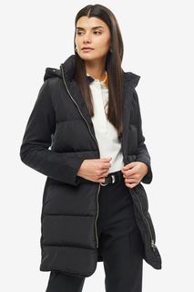 Черная куртка с капюшоном Lacoste