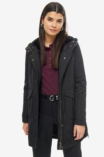 Куртка черного цвета с дополнительным жилетом Lacoste