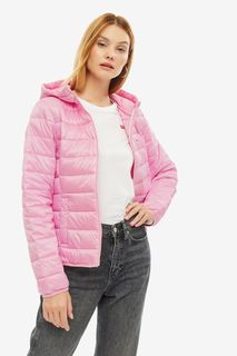 Розовая куртка с капюшоном Tommy Jeans