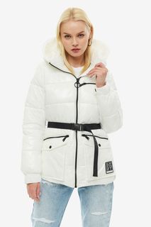 Белая куртка с карманами Dkny