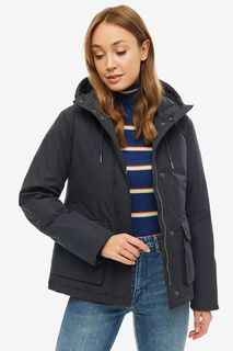 Короткая зимняя куртка темно-синего цвета Wrangler