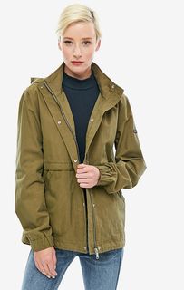 Парка цвета хаки с капюшоном Tommy Jeans