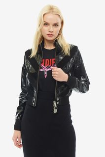 Кожаная куртка бомбер Diesel
