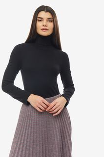 Однотонная водолазка из вискозы United Colors of Benetton