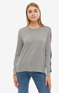 Серый джемпер свободного кроя Tommy Hilfiger