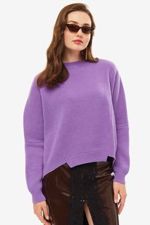 Фиолетовый джемпер оверсайз Pinko